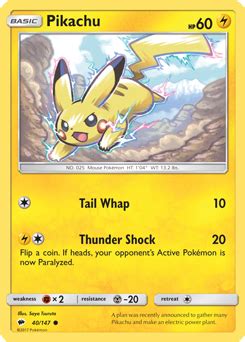 One of their regular attacks can do an immense 300 damage. Pikachu -- Burning Shadows Pokemon Card Review ...