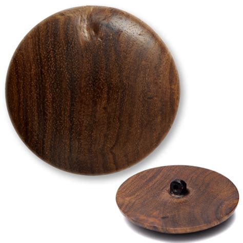 Wood Button With Shank May Wb6650