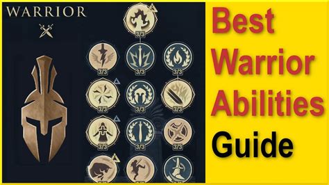 Assassins Creed Odyssey Best Warrior Abilities Best Skills Damage