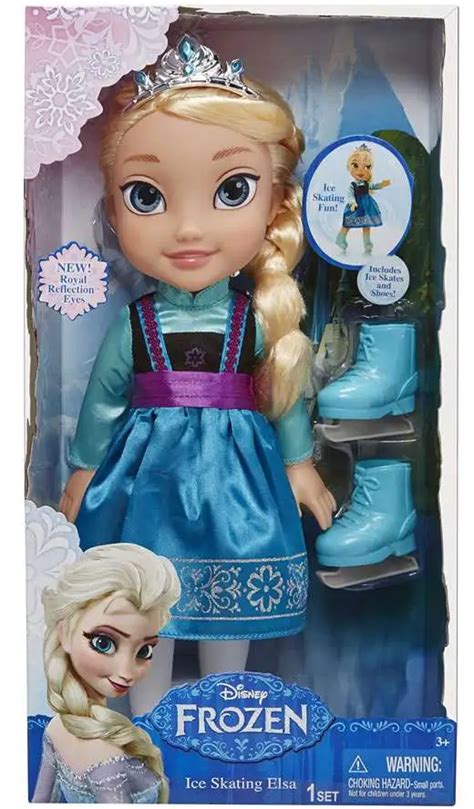Disney Frozen Ice Skating Elsa 12 Doll Royal Reflection Eyes Jakks Pacific Toywiz