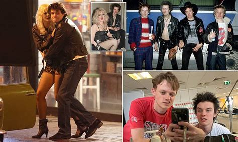 First Glimpse Of Tv Drama Shows Sex Pistols Rocker Steve Jones In A