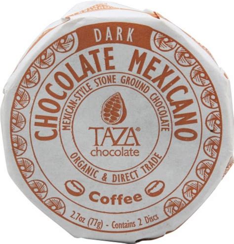 Taza Chocolate Coffee Dark Chocolate Mexicano Discs Oz Foods Co