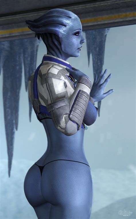 Rule 34 1girls 3d 3d Artwork Alien Alien Girl Areolae Asari Ass Big Breasts Bioware Blue
