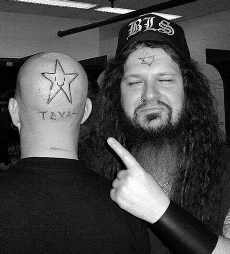 Texas Baby Dimebag Darrell Geometric Tattoo Metal Music