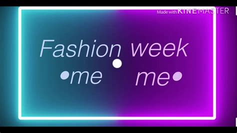 Fashion Week •meme• T For Mah Besties Wølfie Yen Yen Youtube