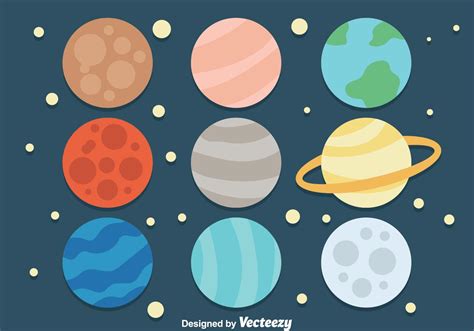Cartoon Planet Icons Download Free Vector Art Stock