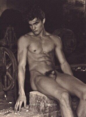 1990S VINTAGE BRUCE WEBER Male Nude Man Naked Body Model Photo Gravure