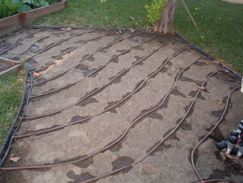 Underground Lawn Drip Irrigation System