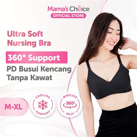 Jual Bra Menyusui Tanpa Kawat Ultra Soft Nursing Bra Mama S Choice