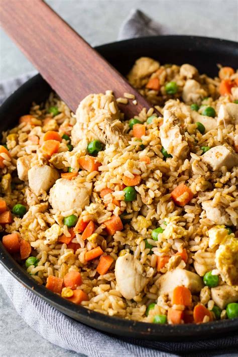 Easy 30 Minute Chicken Fried Rice Chicken Fried Rice Recipe Easy
