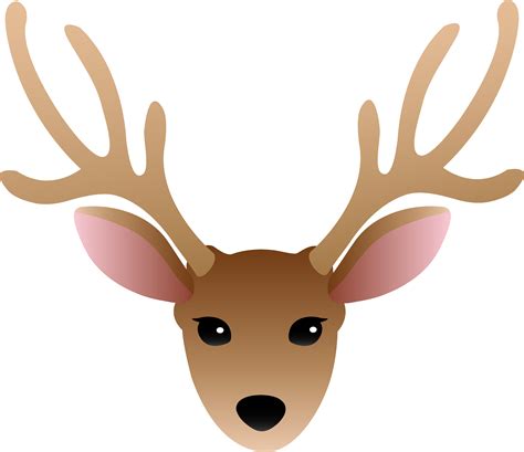 Pictures Of Deer Heads Clipart Best