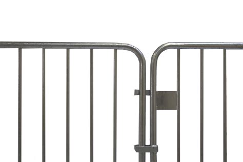 Crowd control barrier/Police barrier 14 bars - 200 x 110 cm - TRAFFIMEX
