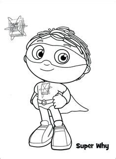 Get super why coloring page. Cute print & color birthday cards - Fun for big brother or ...
