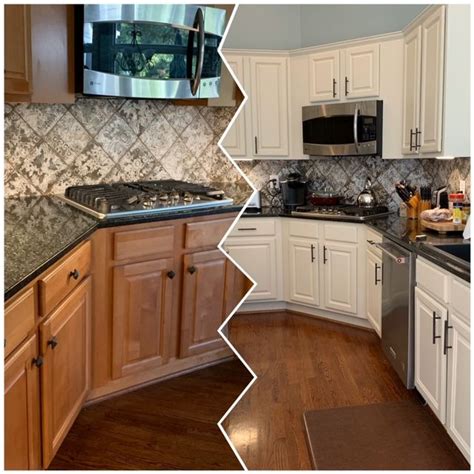 Check out our kitchen cabinets selection for the very best in unique or custom, handmade pieces from our storage & organization shops. Refurbishing old kitchen cabinets | Painting kitchen ...