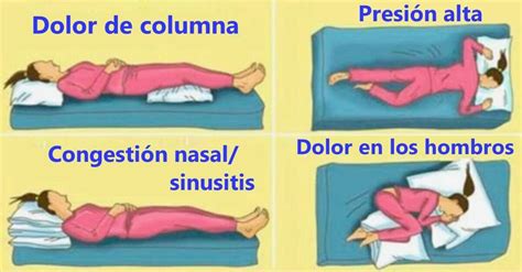 ¡cuál Es La Posición Correcta Para Dormir De Acuerdo Con Su Problema De