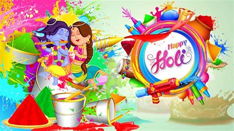 Wishing you a … happy holi wishes images: Happy Holi 2019 Images | Best Wishes HD Wallpaper | Holi ...