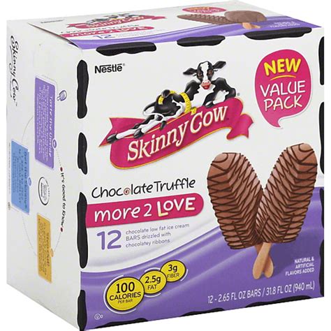Skinny Cow Skinny Cow Ice Cream Bars Low Fat Chocolate Truffle Value