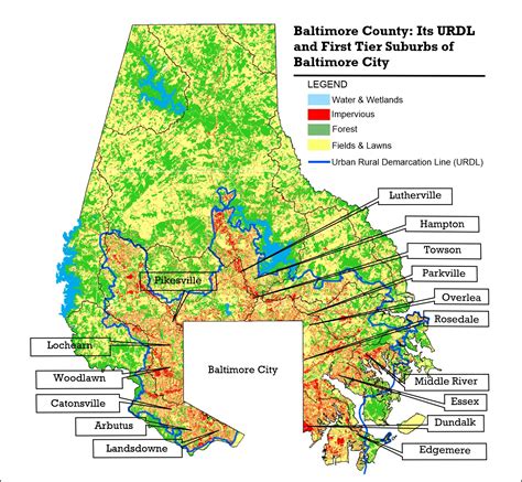 Map Of Baltimore County Md Maps For You