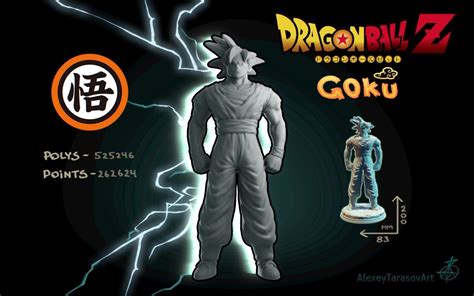 Budokai tenkaichi 3 is the best of the dragon ball z arena fighting games. 3D printable model Goku Dragon Ball Z | CGTrader