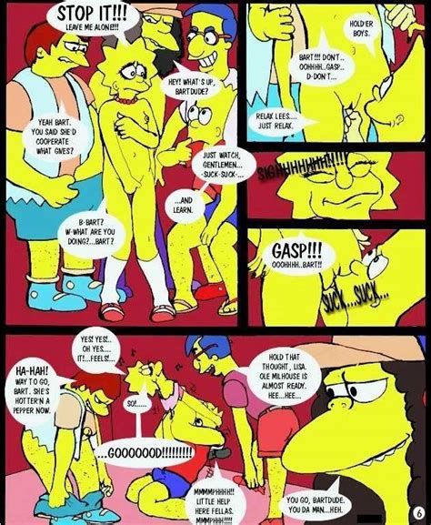 Rule 34 Bart Simpson Female Human Lisa Simpson Male Milhouse Van