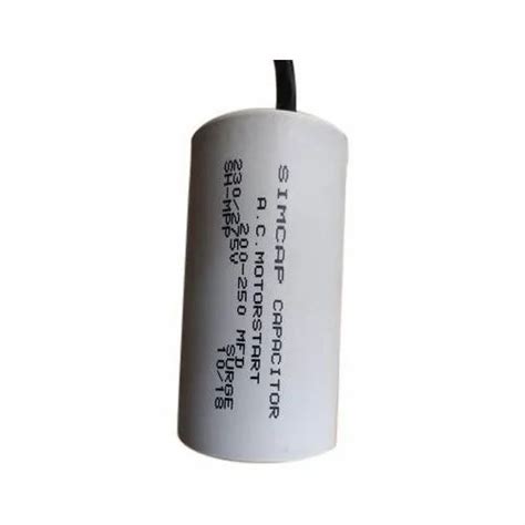 Simcap 275 V Ac Motor Start Capacitor Plastic Lead Wire At Rs 200
