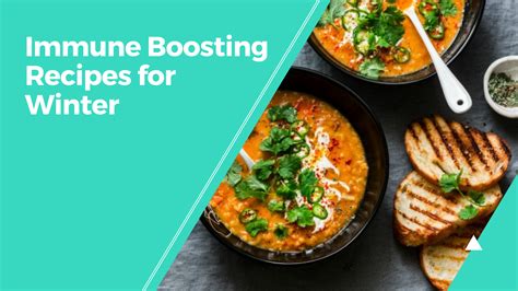 Immune Boosting Recipes For Winter