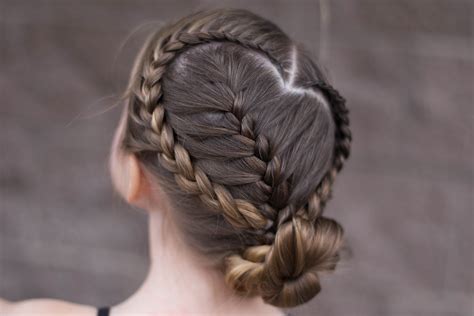 I enjoy shooting videos of hair being cut, colored, permed, and shaved. Sweetheart Braid Combo | Cute Girls Hairstyles