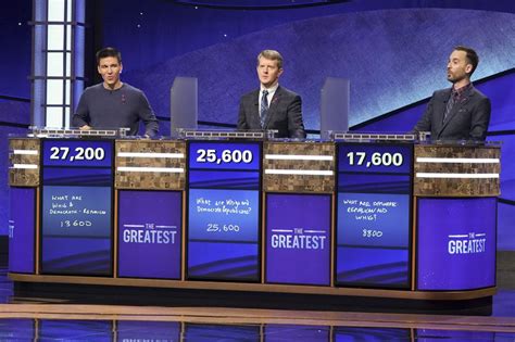 Ken Jennings Wins ‘jeopardy Goat Tournament And 1m Becoming