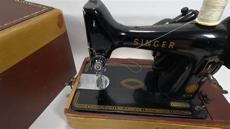 Singer 99 Sewing Machine Demonstration Youtube