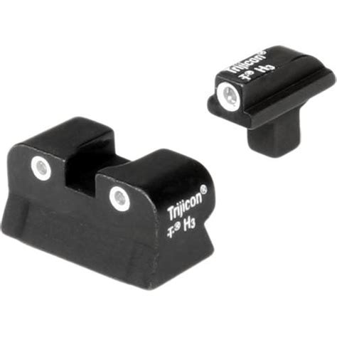 Trijicon Colt Officers 3 Dot Bright And Tough Night Sight Set Ca09