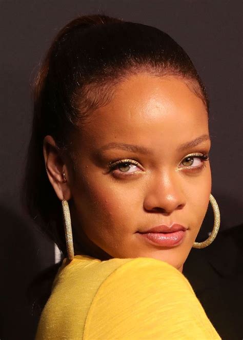 Rihannas Fenty Beauty Launch Yellow Two Piece Will Give You Met Gala