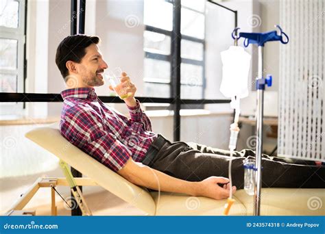 Vitamin Therapy Iv Drip Infusion Stock Photo Image Of Intravenous