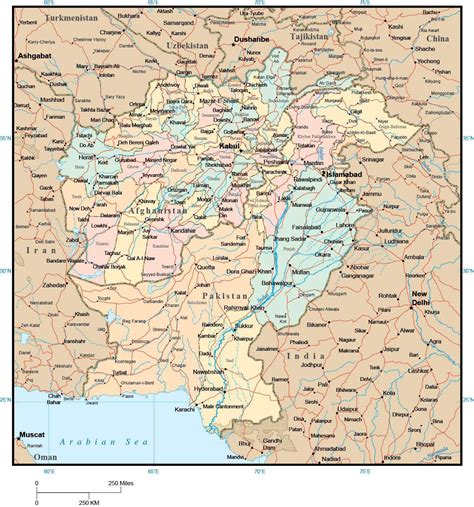 Afghanistan Map Provinces Detailed Large Political Map Of Afghanistan