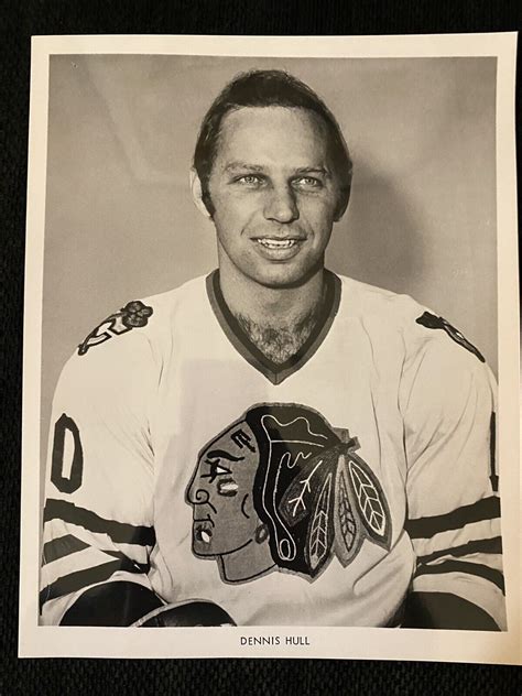 Dennis Hull 10 Photo 8x10 Bandw Nhl Hockey 1971 Chicago Blackhawks Ebay