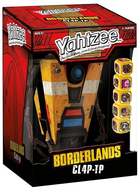 Borderlands Collectors Edition Yahtzee Dice Game
