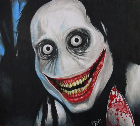 Jeff The Killer Realistic Drawing Bmp Front