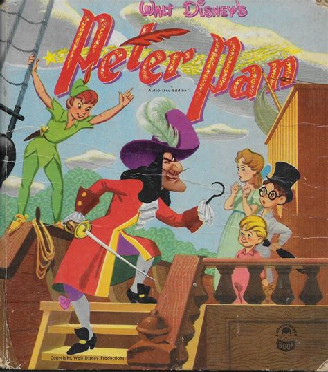 Peter Pan Book Whitman 1952 Donald Deveau Flickr
