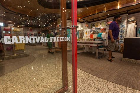 shops on carnival freedom cruise ship cruise critic