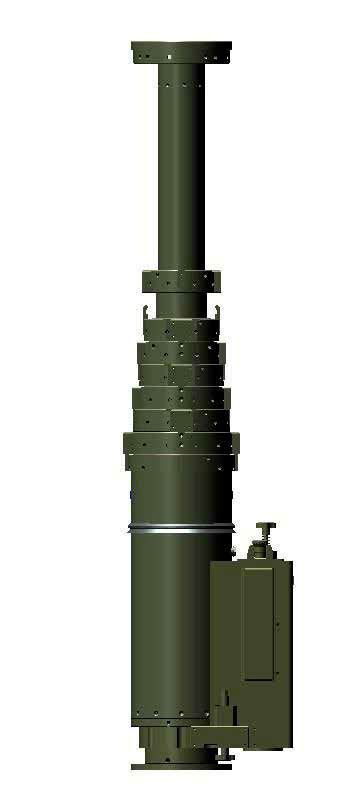 Military Telescopic Masts Communication Systems Total Mast Solutions