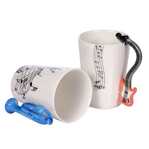 Buy Wholesale Guitar Ceramic Cup Personality Music