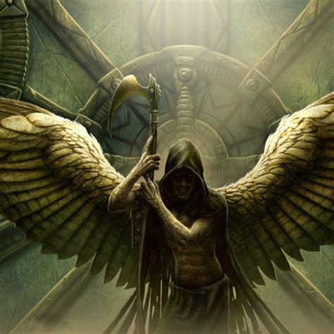 Download Hood Evil Wings Scythe Angel Dark Pfp By Kerem Beyit