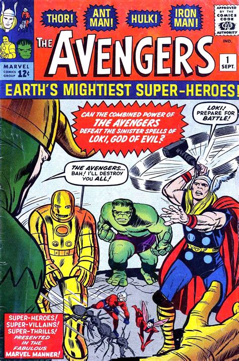 Retro Review The Avengers 1 September1963 — Major Spoilers — Comic