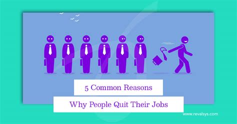 Common Reasons Why People Quit Their Jobs Blog