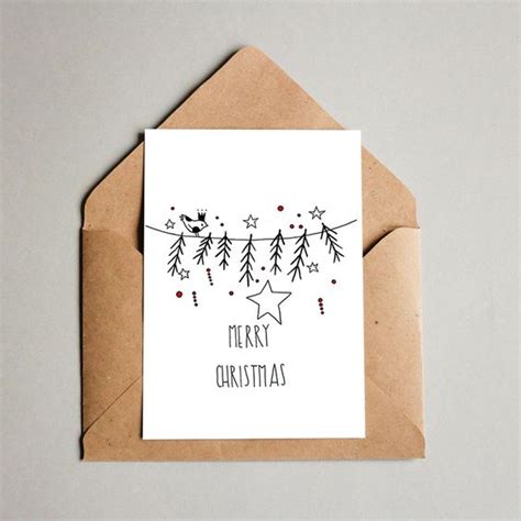 35 Beautiful And Simple Diy Christmas Cards You Cant Miss Molitsy