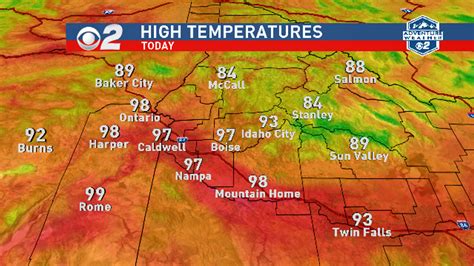 Record Hot Temperatures Expected This Weekend In Southern Idaho Kboi