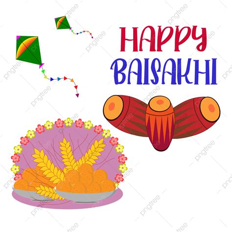 Happy Baisakhi Vector Png Images Happy Baisakhi Free Vector Beautiful