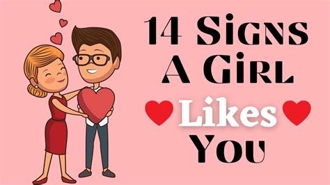 14 Signs A Girl Likes You How To Know If A Girl Likes You YouTube