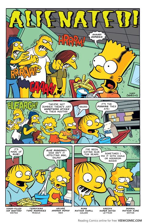 Bart Simpsons Treehouse Of Horror 019 2013 Read Bart Simpsons Treehouse Of Horror 019 2013