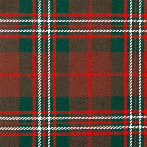 Scott Hunting Modern Heavy Weight Tartan Fabric Lochcarron Of Scotland