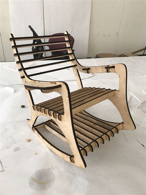 Cnc Rocking Chair On Risd Portfolios